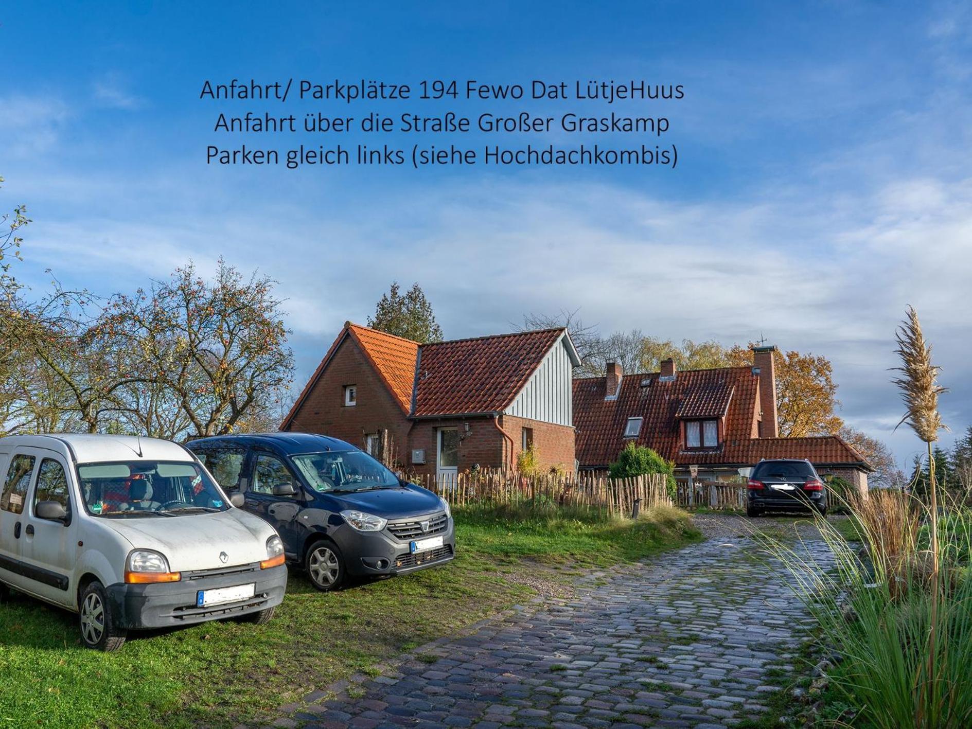 194 Fewo Dat Luetjehuus Mit Dachterrasse Im Ersten Stock Luetjenburg Exterior photo